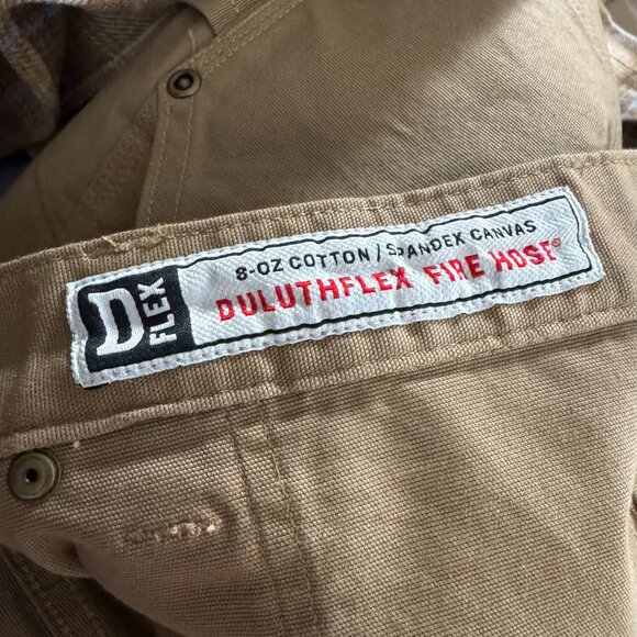Duluth DuluthFlex Fire Hose Relaxed Leg Cargo Pants‎ 20W Camel NWT PT-2613 - Picture 10 of 14